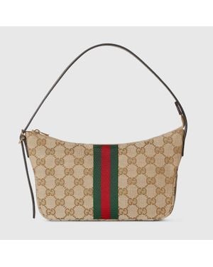 Gucci Lunetta Small Crossbody Bag - Brown