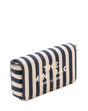 Marc Jacobs Mini Handbag With Colorful Textile Blend - White
