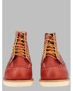 Red Wing Heritage Work Boots - Red