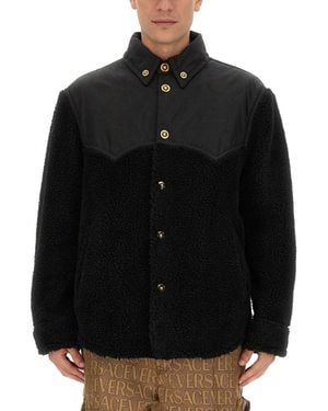 Versace Fleece Jacket - Black
