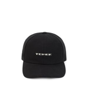 Rick Owens Cotton Cap - Black