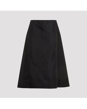 Marni Polyamide Midi Skirt - Black