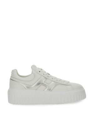 Hogan H-Stripe" Sneaker - White