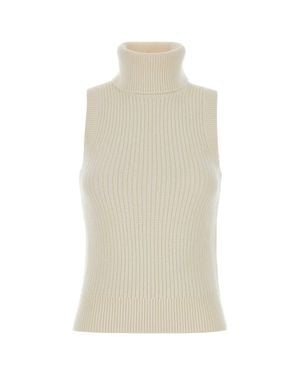 MICHAEL Michael Kors Wool-Blend Vest - Natural