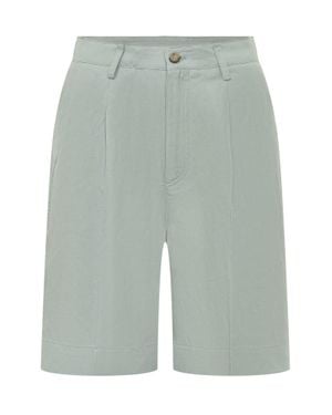 Woolrich Classic Bermuda Shorts With Button Closure - Green