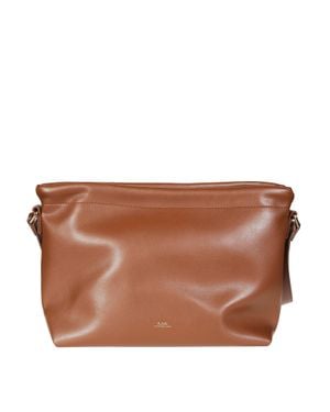 A.P.C. A. P.C. Mini Crossbody Bag - Brown