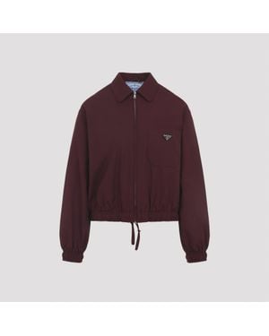 Prada Polyester Jacket - Purple