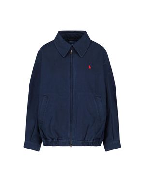 Polo Ralph Lauren Zip Front Jacket - Blue