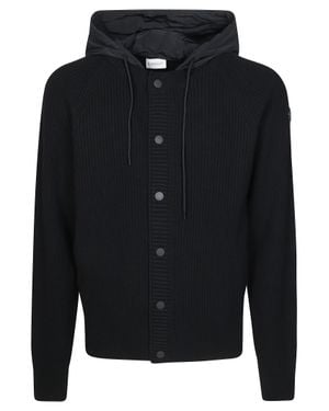 Moncler Cardigan Sweater - Black