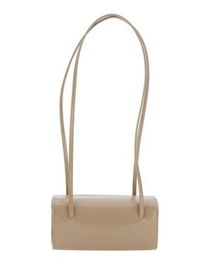 Faune Mie Handbag With Handle And Side Pockets For - White