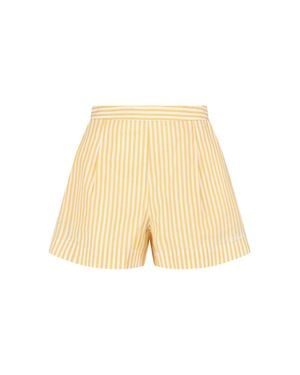 MC2 Saint Barth Vivaci 100% Cotton Pants For - Natural