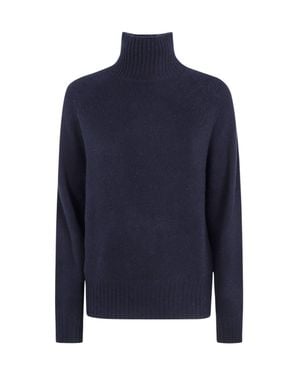 Seventy 100% Cashmere Crewneck Sweater - Blue