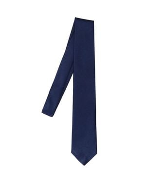 Altea 100% Silk Tie With Tonal Elegance - Blue