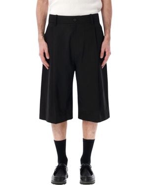 Studio Nicholson Pleated Short - Black