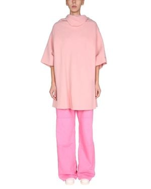 Raf Simons Ataraxia Wool Blend Dress - Pink
