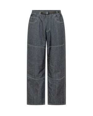 Gramicci Chic Paint-Ready Pants With Adjustable Belt - Gray