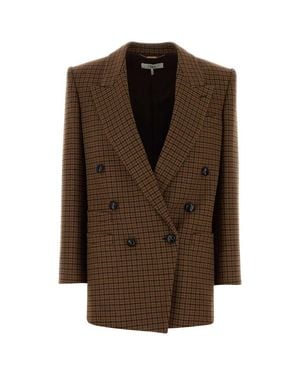 Chloé Chic Oversized Jacket - Brown