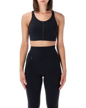 On Shoes High-Impact Zip Sports Bra - Black