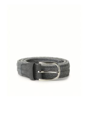 Orciani Sophisticated Leather Belt For - Gray