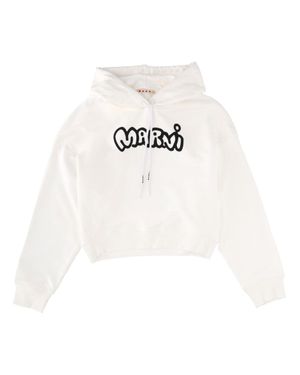 Marni Sweatshirt With Logo - White