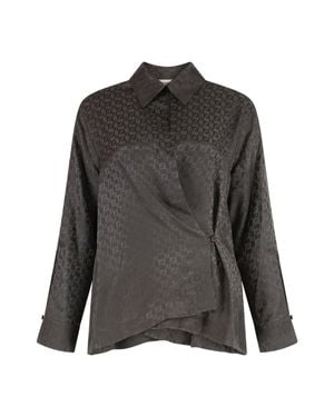 Fendi Silk Shirt - Gray