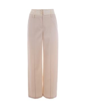 Patrizia Pepe Stylish Mini Pants For - White