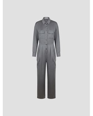 Frankie Shop The Linda Jumpsuit - Gray