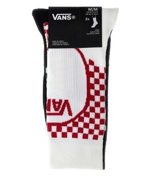 Vans A. O.D. Checker Mini Socks - Red