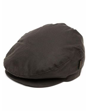 Barbour Cotton Dart Detailing Flat Peak Slip-On Hat - Gray
