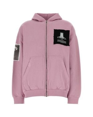 Balenciaga Cotton Sweatshirt - Pink
