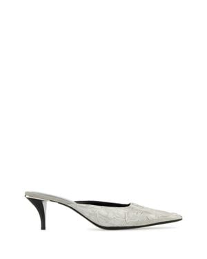 Gucci Slip-On Mules - White