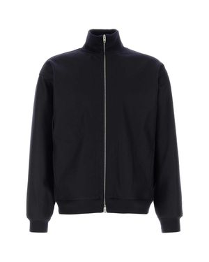 Jil Sander Midnight Wool Jacket - Black