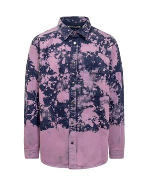DARKPARK Mini Casual Shirt For Stylish Comfort - Purple