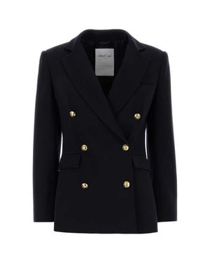 Aftercoat Midnight Wool Blazer - Black