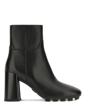 Hogan Zipper Boots - Black