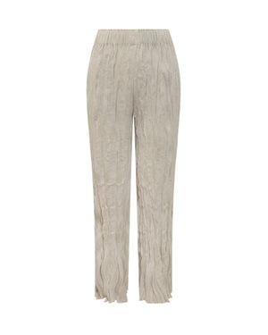 GONGDID DESIGN Straight-Leg Pants With Enhanced Comfort - Natural
