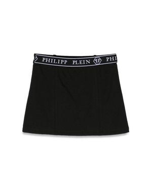 Philipp Plein Short Skirt - Black