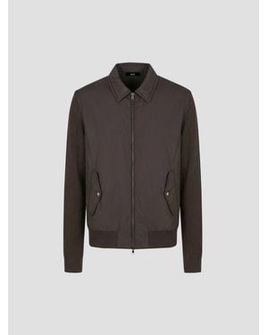Herno Chic Spring Cardigan - Black