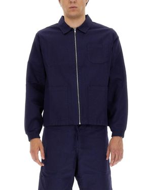 UMBRO X YMC Logo Patch Jacket - Blue