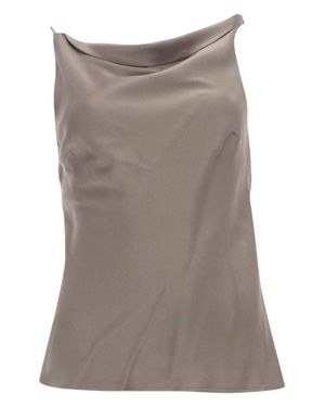 Alysi Top Asimmetrico - Gray