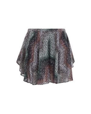 Missoni Caperdoni Mini Skirt - Gray