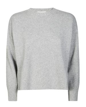 Kangra Boxy Knit Sweater - Gray