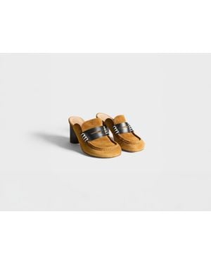 JW Anderson Close-Toe Loafer Sandal - Black