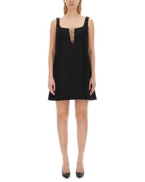 Nina Ricci A-Line Dress - Black