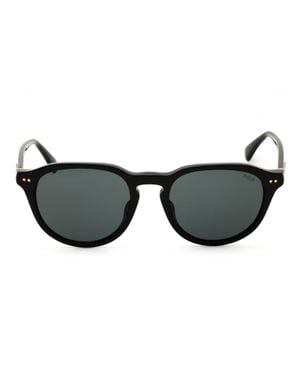 Polo Ralph Lauren Round Acetate Sunglasses - Black