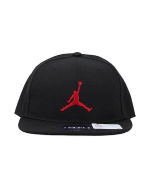 Nike Kids' Jordan Baseball Cap With Flat Brim And Jumpman Embroidery - Black