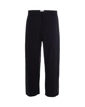 Arte' Linen Pants For - Blue