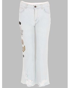 MR & MRS Jeans - White