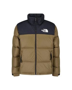 The North Face Colorblock Puffer Jacket - Green