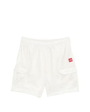 The North Face Tnf Box Mesh Utility Short - White